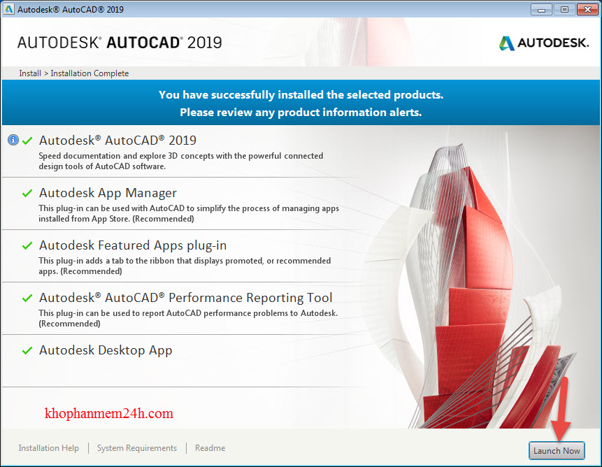 key autocad 2019