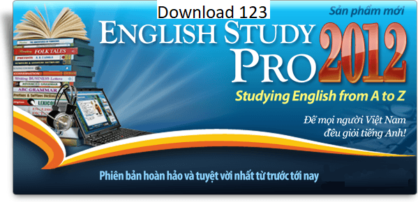 Giao diện của english study pro 2017 full crack