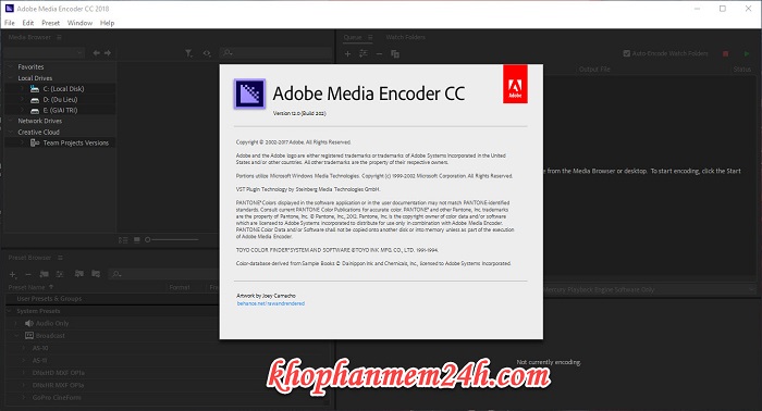 adobe media encoder cc 2018