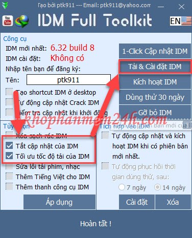 idm full crack mới nhất