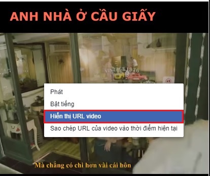 hiển thị link video facebook