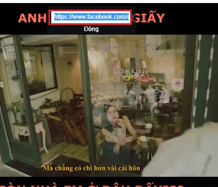 lấy link video facebook