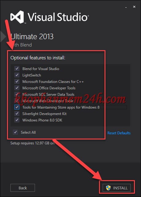 visual studio 2013 ultimate with blend