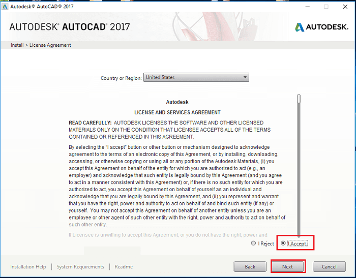 Hướng dẫn cài đặt AutoCAD 2017