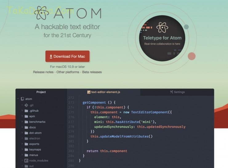 Atom - phần mềm viết code mới được đông đảo giới lập trình săn đón