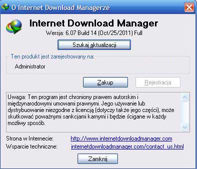 Internet Download Manager 6.07 Build 14