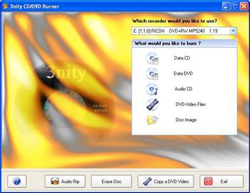 3nity CD / DVD BURNER 1.7