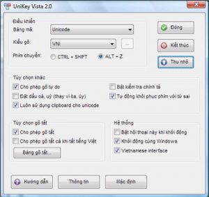 Download Unikey Vista 2.0