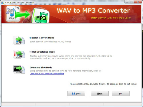 A PDF Wav to MP3