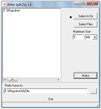 Download Akhir Split Zip 1.0