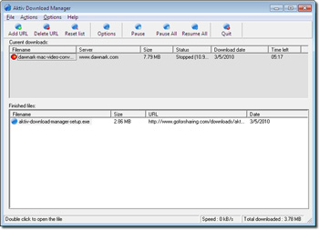 Aktiv Download Manager 2.0.0.0
