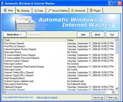 Automatic Windows and Internet Washer 5.0