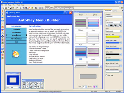 AutoPlay Menu Builder 6.2