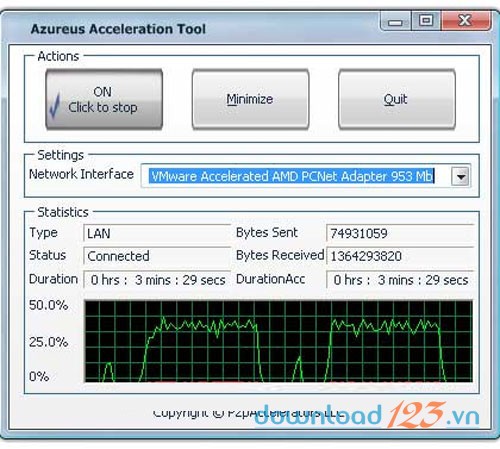 Azureus Acceleration Tool