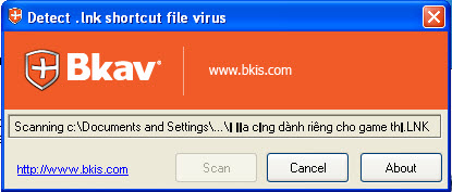 BkavDetectShortcutFileVirus