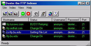 Dexter FTP Indexer 0.96