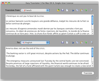 Easy Translator 4.1.6 for Mac OS X