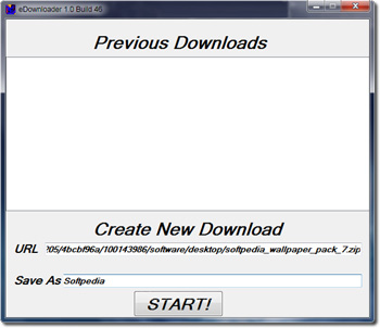 eDownloader 1.0 Build 46