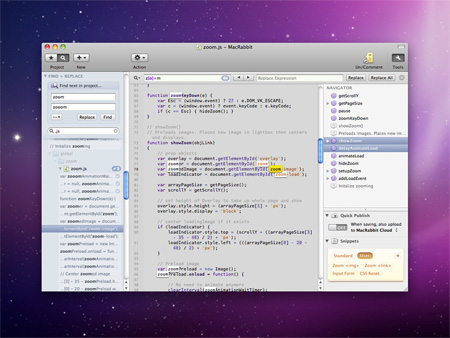 Espresso 1.1 for Mac OS X