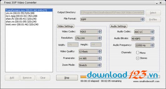 Freez 3GP Video Converter