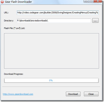 Gear Flash Downloader 1.02