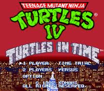 Game Teenage Mutant Ninja Turtles IV: Turtles in Time