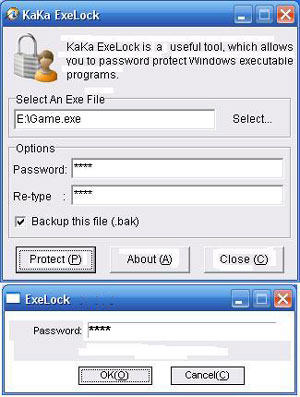KaKa ExeLock 1.3