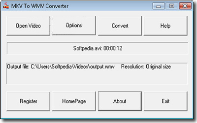 MKV To WMV Converter 1.2.0.9