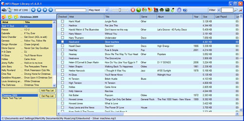 MP3 Library Player