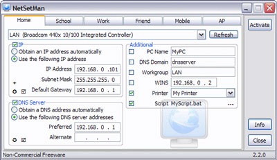 NetSetMan 3.2.1