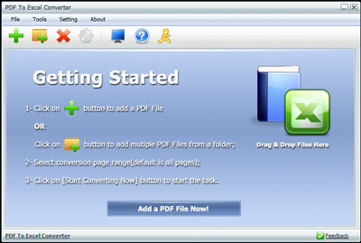 PDF To Excel Converter 3.0.0.1