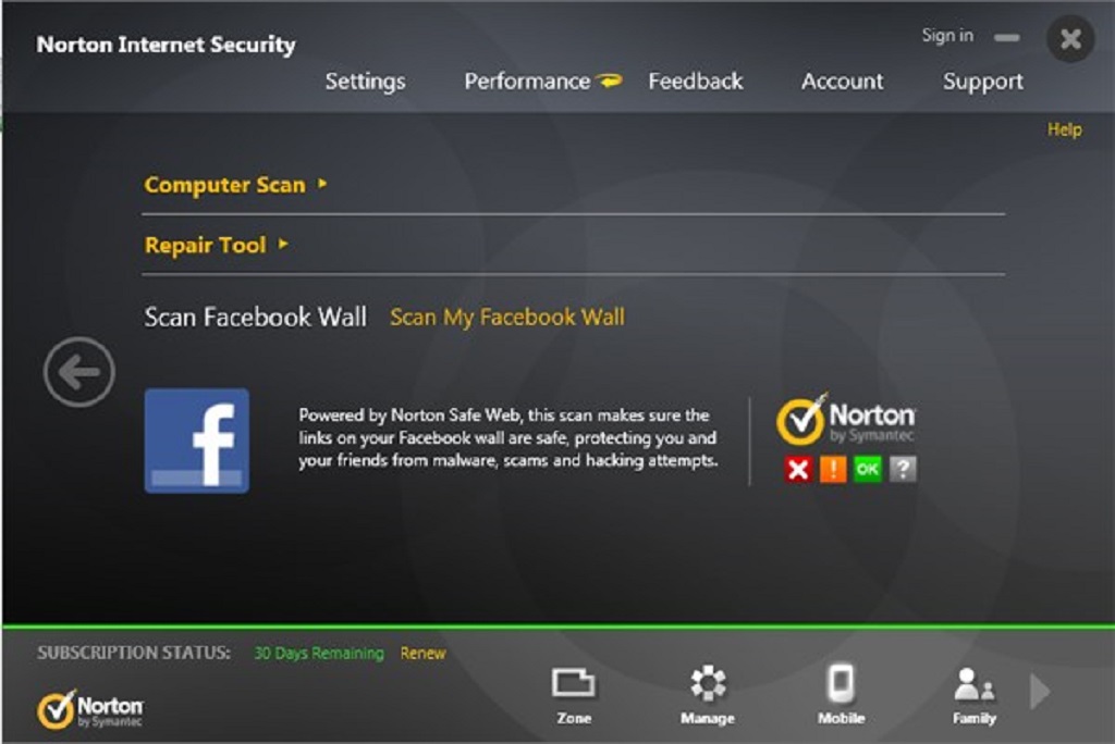 Phần mềm Norton Internet Security