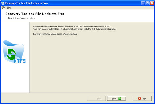 Recovery Toolbox File Undelete Free