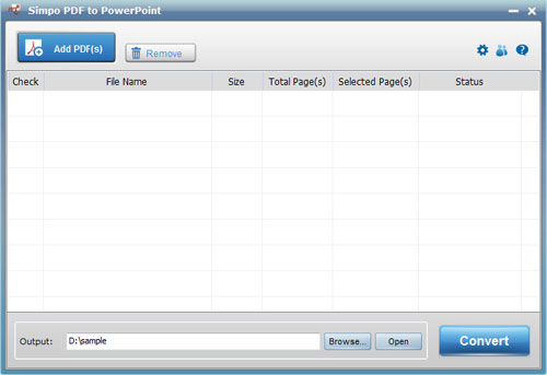 Simpo PDF to PowerPoint 1.0
