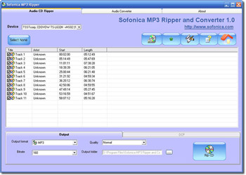 Sofonica MP3 Ripper and Converter 1.0