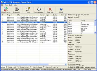 SoftX HTTP Debugger