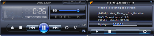 Streamripper for Winamp 2 and 5 1.61