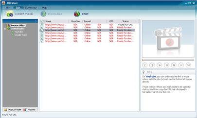 UltraGet Video Downloader