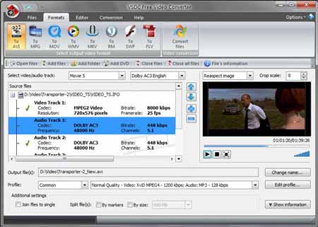 VSDC Fee Video Converter