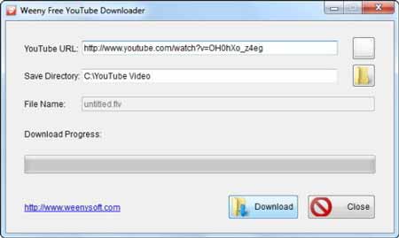 Weeny Free YouTube Downloader