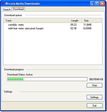 Wrzuta Media Downloader 1.6.0.0