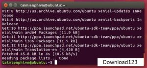 Quá trình cài đặt xvideoservicethief ubuntu o
