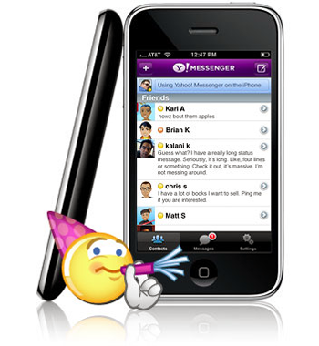 Yahoo! Messenger for mobile