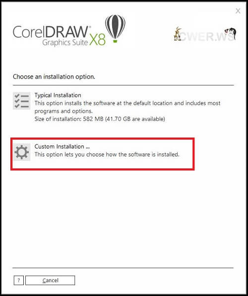 Corel draw x8 portable